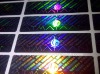customized holographic label