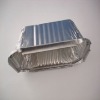 disposable aliuminum foil airline meal