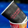 disposable ripple wall coffee paper cups