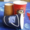 disposable single wall hot coffee paper cup