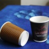disposable twist paper cup with lid