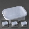 durable plastic food tray