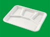 ecofriendly packaging tableware/ paper tray