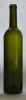 embossed glass wine bottle