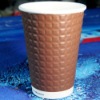embossed paper cup