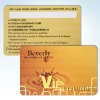 Embossing Number Signature PVC Card