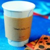 environmental kraft printed cup sleeves