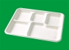 five compartments paper tray