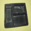 flocked blister tray for cosmetic product packaging