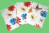 flower printed wrapping paper