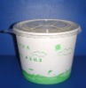 food grade normal design Paper bowl with dome lid