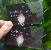friendly clear plastic vip card with magnetic stripe