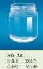 glass jar 195ml
