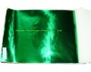 green paper laminated aluminum foil for decoration