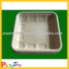 High Quality Compartment Pulp Paper Tray for Food&Fruit