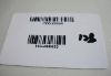 high quality of blank card with barcode