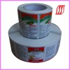 high quality paper printing adhesive label