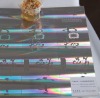holographic film laminated metallized paper