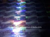 holographic silver labels and sticker
