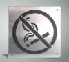 hot!! No Smoking silk screen printing Aluminium Sign