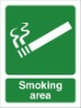 hot!! smoking area silk screen printing Acylic Sign
