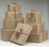 kraft gift wrapping paper for food or medicine