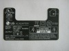 latest LG electrical appliances nameplate