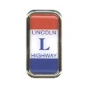 Lincoln Highway Epoxy Nameplate