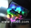 low frequency holographic anti-counterfeiting label