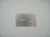 metal VIP card, metal card