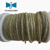 metallic braid rope
