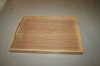 natural color wooden tray