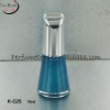 new blue nail polish glass  bottle