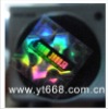 nuclear track hologram sticker