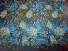 organza bronzing fabric for wedding decoration