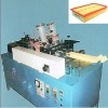 panel filter pleating and gluing machine