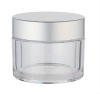 PETG Body Cream Jar with PP cap/aluminum cap, 3g, 5g, 10g, 15g, 20g, 30g, 40g, 50g, 60g, 100g, 150g, 200g, 240g 250g, 300g, 350g