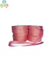 pink glittler mentallic flat nylon webbing ribbon