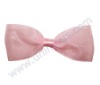 pink sheer organza bows with 2 loop no tail