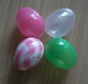 plastic egg capsule, used for toy packing or eatern egg