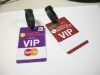 Plastic Luggage tag for VIP