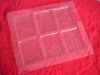 plastic transparent PET blister snack  package box