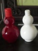 pottery and porcelain glass bottle