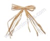 pre-tied nature raffia bow for gift wrapping