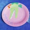 printed paper plate(FDA, SGS, ISO)