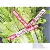 printed paper vegetables twist ties/bag closures