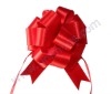 red gift wrap satin ribbon pull bow