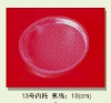 round transparent tray