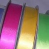 satin ribbon ; polyester ribbon with different colors