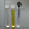 small glass perfume sampler vials